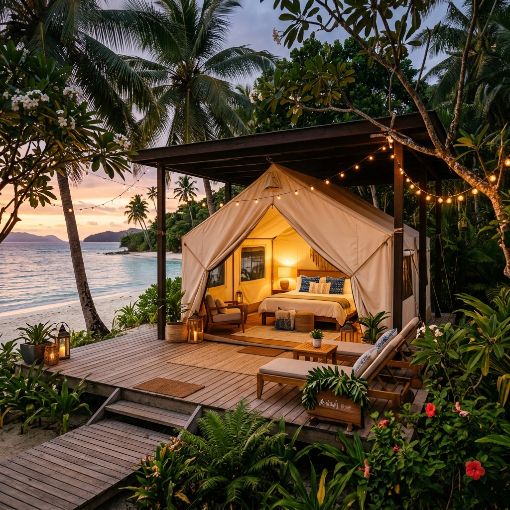 Cabana-Styled Tents