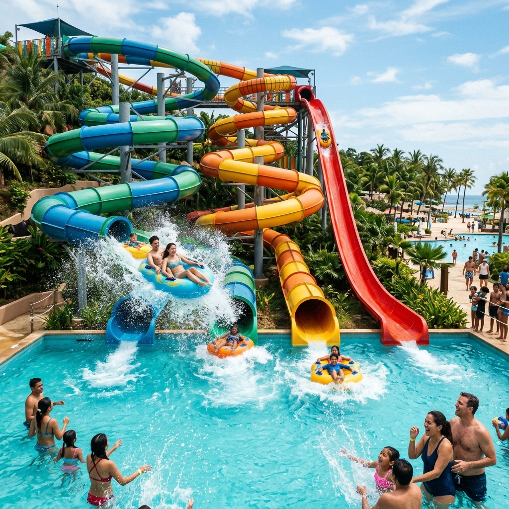 High Velocity Water Slides